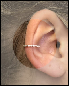 Piercing concha upgrade Borja